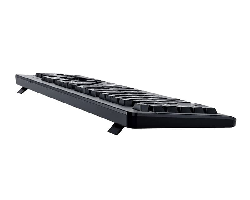 Fotografija proizvoda: KM-160 USB YU crna tastatura + USB crni miš