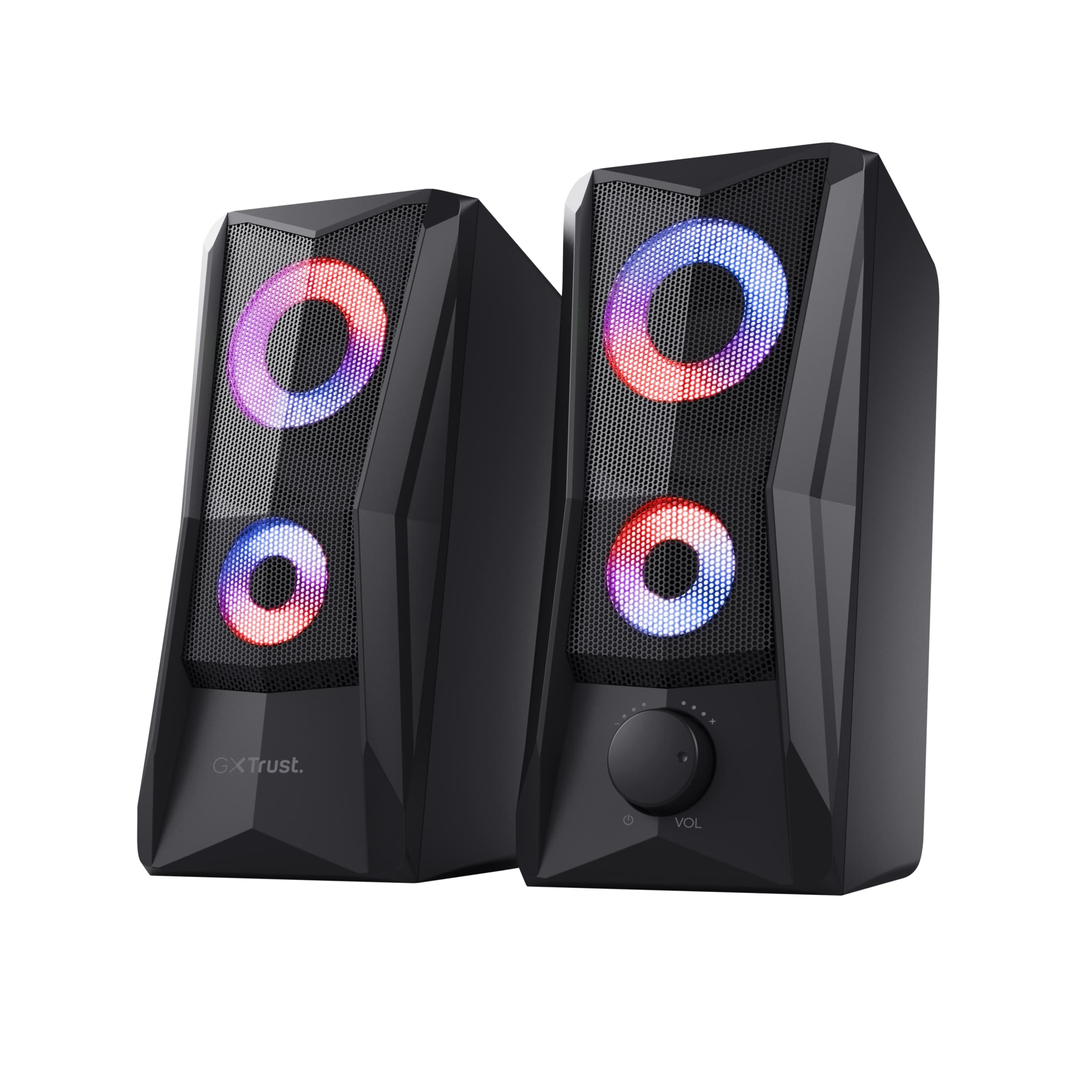 Fotografija proizvoda: Zvucnici TRUST GXT606B JAVV/2.0/12W(6W RMS) RGB/crna