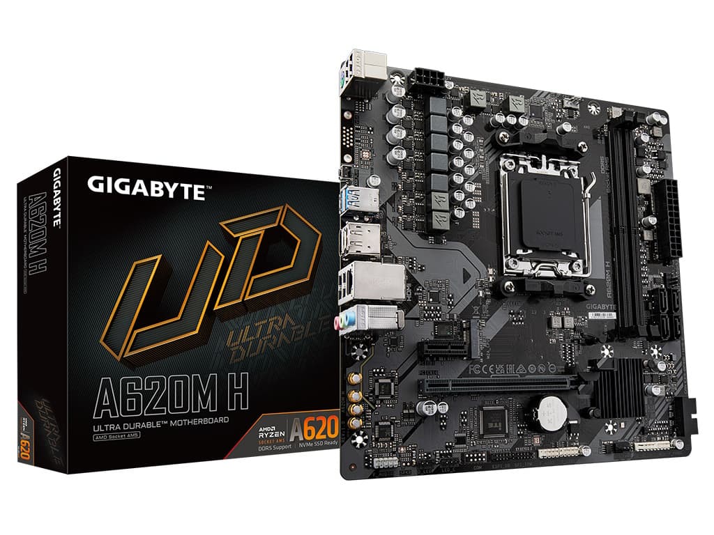 Fotografija proizvoda: Maticna ploca GIGABYTE A620M H 1.0/AM5