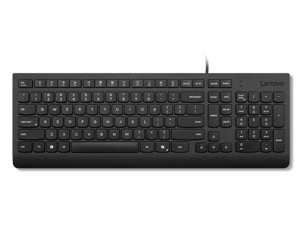 Fotografija proizvoda: Tastatura LENOVO Essential žicna/SRB/crna
