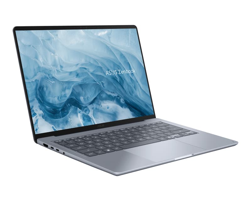 Fotografija proizvoda: Zenbook 14 UX3480QA-U1102W (14 inča WUXGA, Snapdragon X X1 26 100, 16GB, SSD 256GB, Win 11 Home) laptop