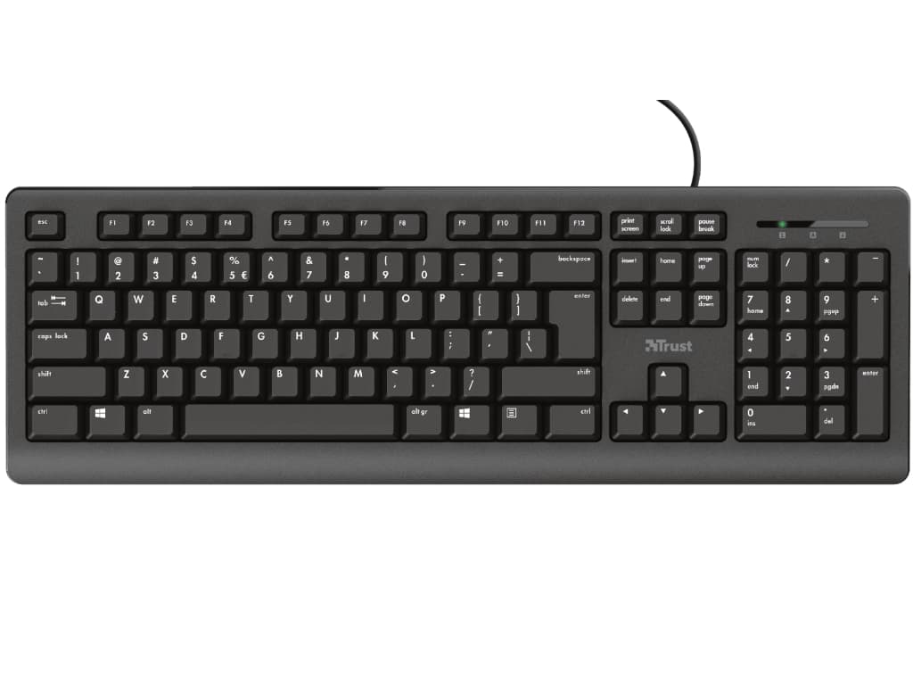 Fotografija proizvoda: Tastatura TRUST Primo žicna/SRB/crna