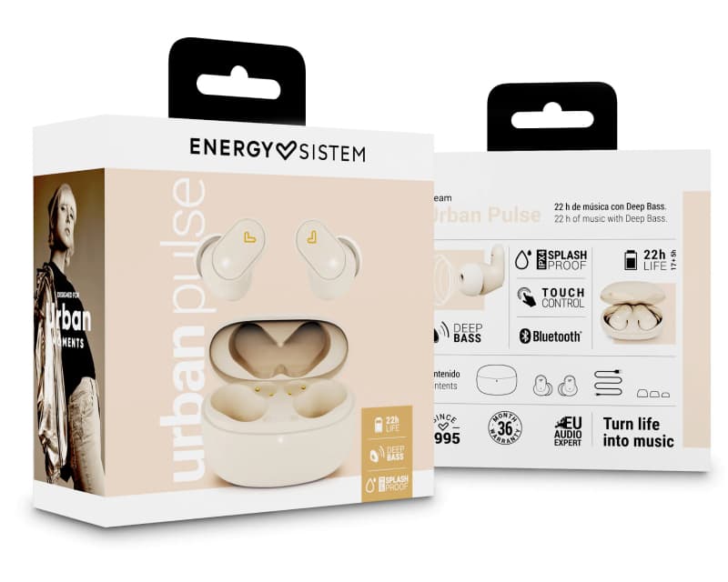 Fotografija proizvoda: Urban Pulse Cream True Wireless bežične slušalice (M45528)
