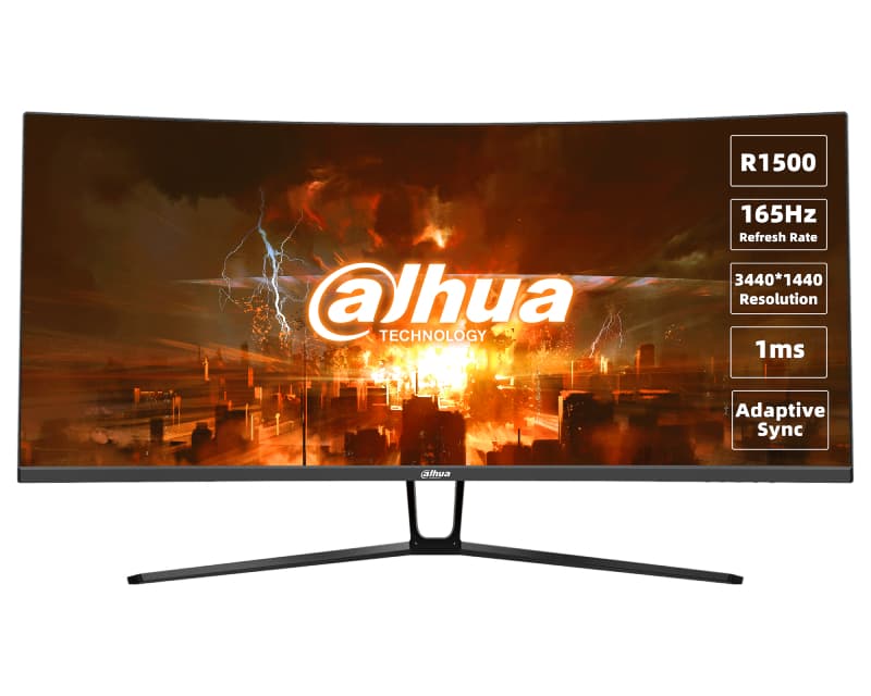 Fotografija proizvoda: 34 inča LM34-E330C UWQHD 3440x1440 VA 165 Hz zakrivljeni gaming monitor