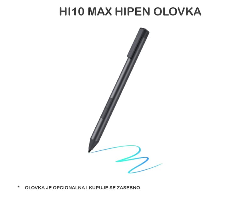 Fotografija proizvoda: Hi10 Max 12,9 inča (Intel N150, 12GB, 512GB SSD, Win 11 Home) 2u1 laptop