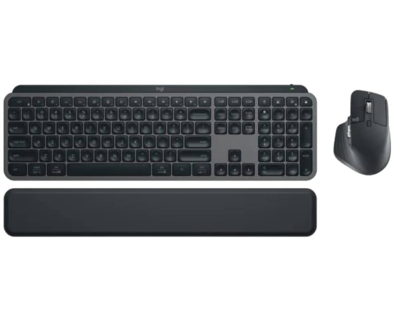 Fotografija proizvoda: MX Keys S Combo Graphite Wireless Desktop US tastatura + miš
