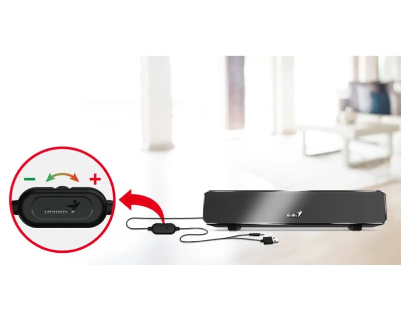 Fotografija proizvoda: USB SoundBar 100 crni