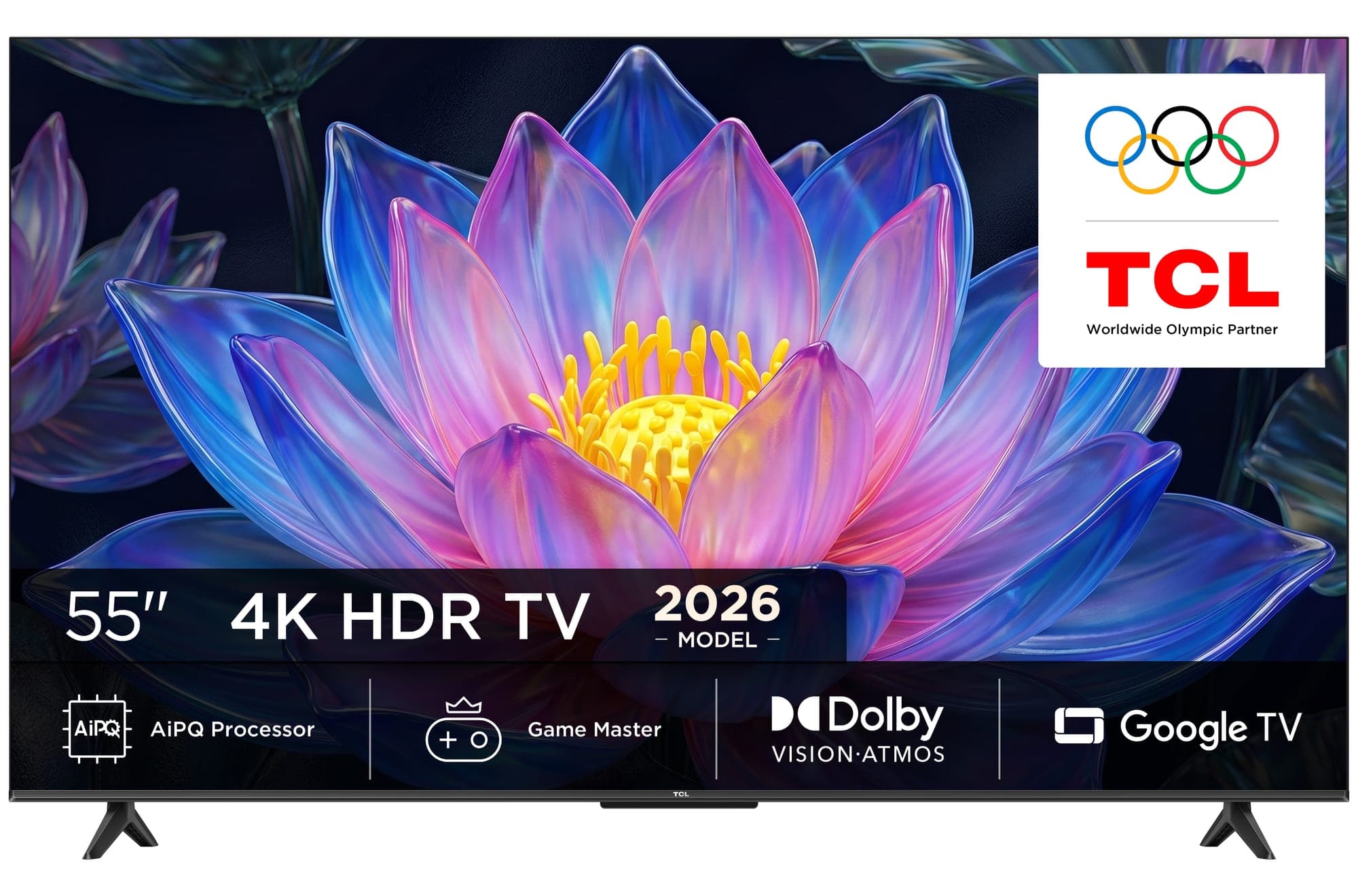 Fotografija proizvoda: Televizor TCL 55P6L/LED/55"/4K UHD/60Hz/Google TV/crna
