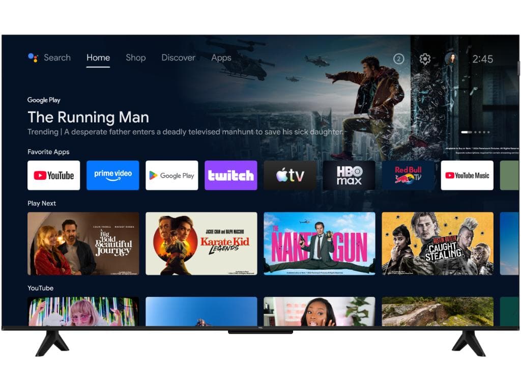 Fotografija proizvoda: Televizor TCL 50S5L/QLED/50"/Full HD/60Hz/Android TV/crna