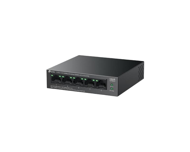 Fotografija proizvoda: LS105LP(UN) 5-portni 10/100Mbps desktop prekidač