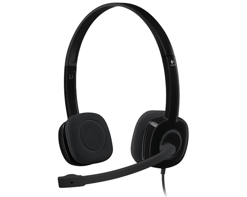 Fotografija proizvoda: H151 Stereo Headset single jack slušalice sa mikrofonom crne
