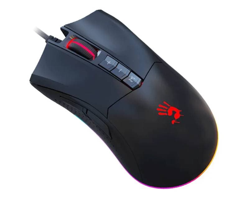 Fotografija proizvoda: ES9 Bloody RGB Esports Gaming Optical USB crni miš