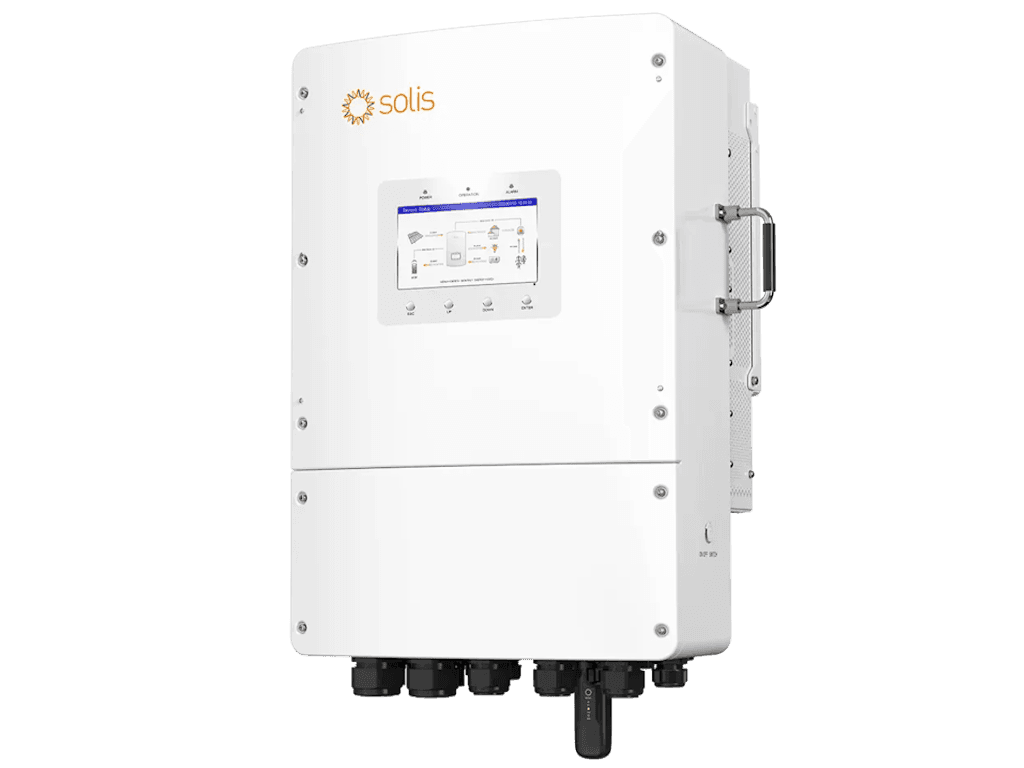 Fotografija proizvoda: Inverter SOLIS, S6-EH3P10K02-NV-YD-L, 10kW, 3ph, AC, hibridni, Low voltage