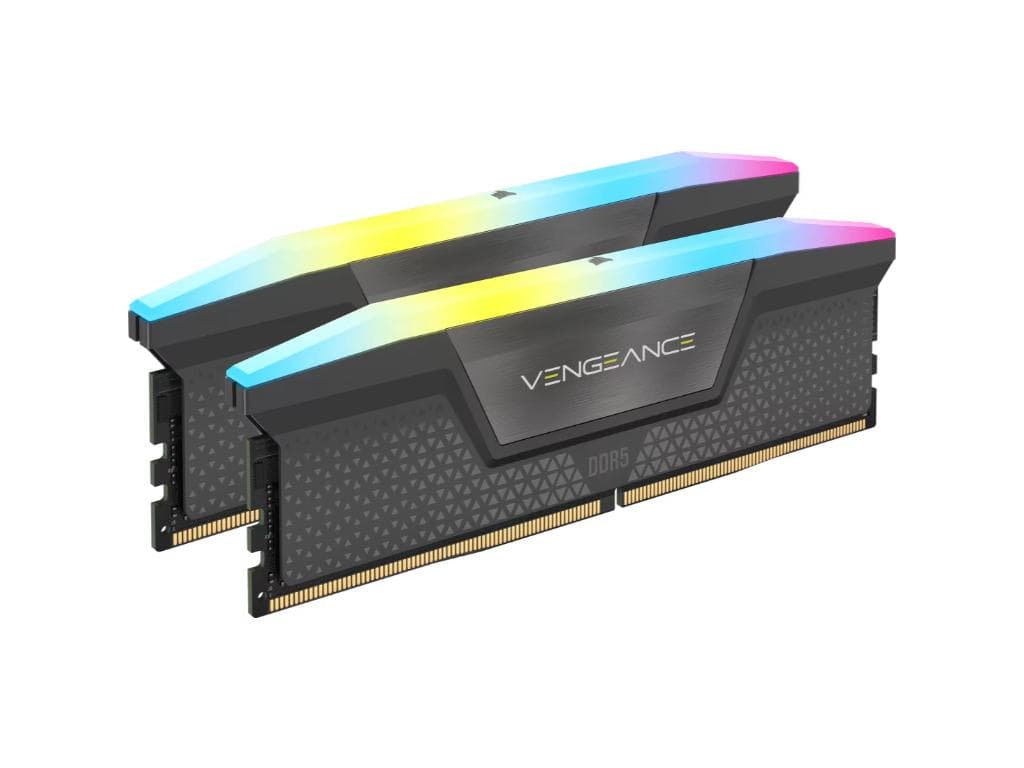 Fotografija proizvoda: Memorija CORSAIR VENGEANCE 16GB(2x8GB)/DDR5/5600MHz/CL40/1.25V/RGB/XMP & EXPO