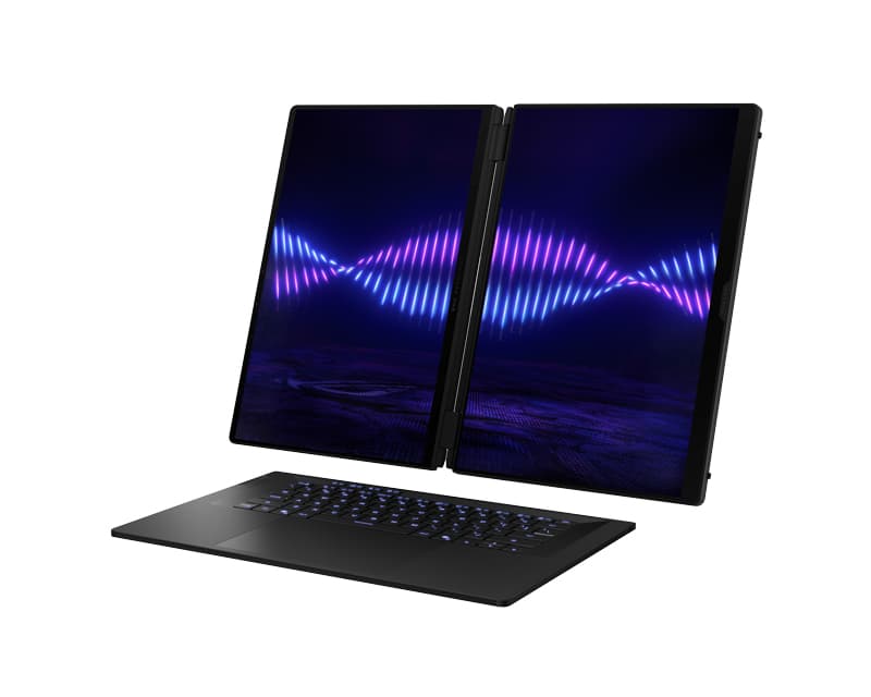 Fotografija proizvoda: ROG Zephyrus Duo 16 GX651AX-SR103X (16 inča 3K, Ultra 9 386H, 64GB, 2TB SSD, GeForce RTX 5090, Win11 Pro) laptop