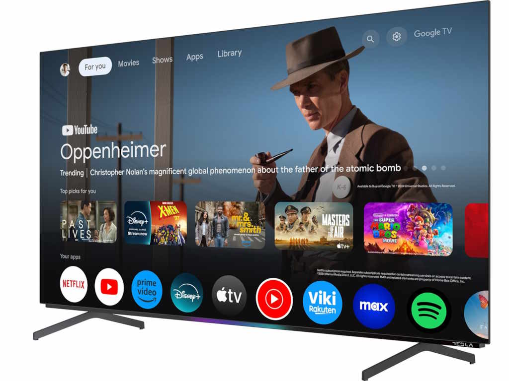Fotografija proizvoda: Televizor TESLA O65S949GUS/OLED/65"/4K/smart/Google TV/siva