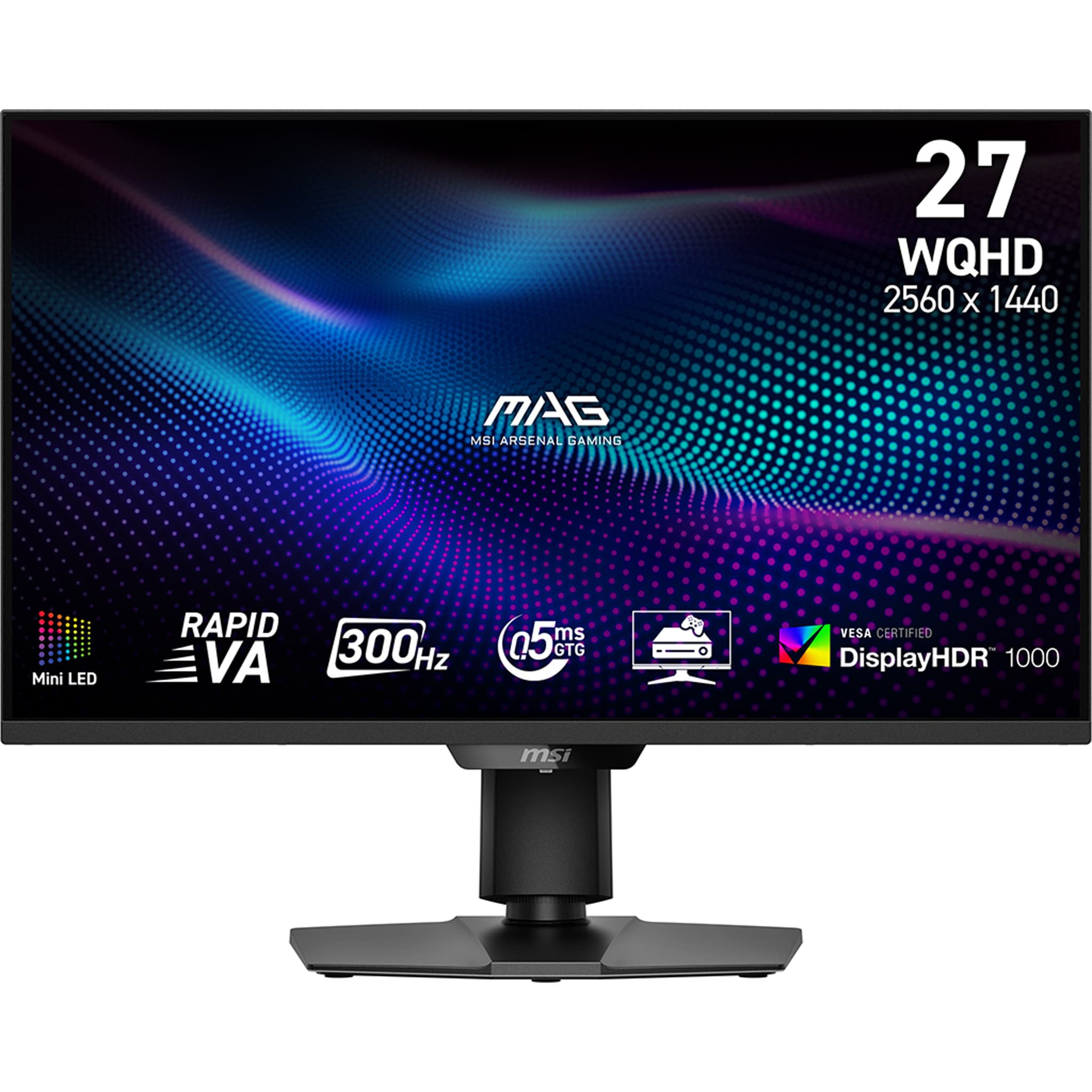 Fotografija proizvoda: 27 inča MAG 274QPF X30MV WQHD 2560x1440 300Hz AdaptiveSync gaming monitor