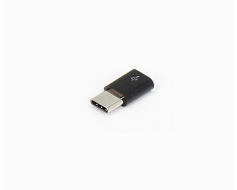 Fotografija proizvoda: Adapter USB 3.1 tip C (M) - Micro USB (F) crni