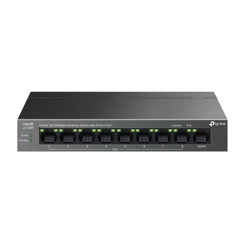 Fotografija proizvoda: LS109P 9-port 10/100Mbps Desktop switch