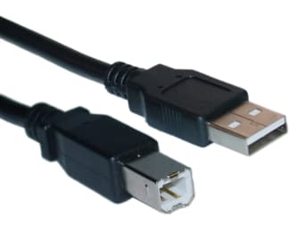 Fotografija proizvoda: USB-A – USB-B M/M kabl 3m crni