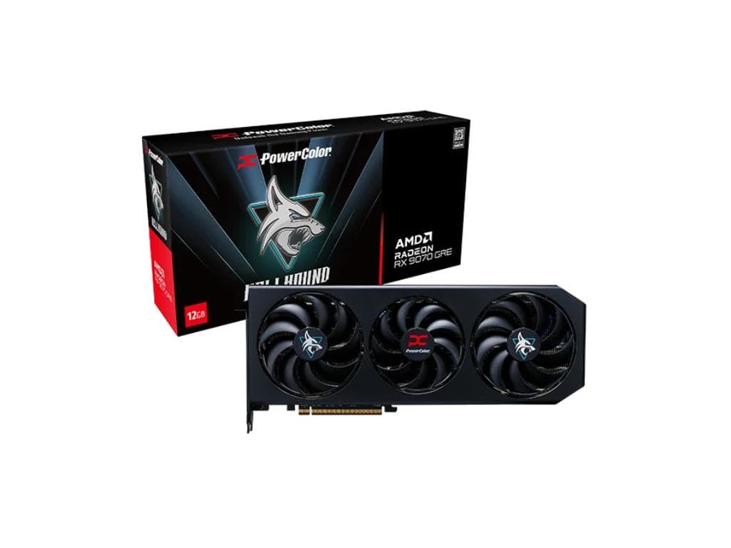 Fotografija proizvoda: Graficka karta POWERCOLOR Hellhound AMD/12GB/GDDR6/192bit/crna