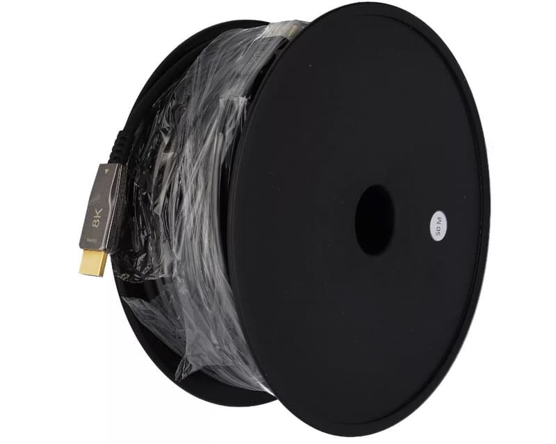 Fotografija proizvoda: AOC Optički Kabl HDMI 2.1 M/M 50m crni 8K/60Hz 48 Gbps