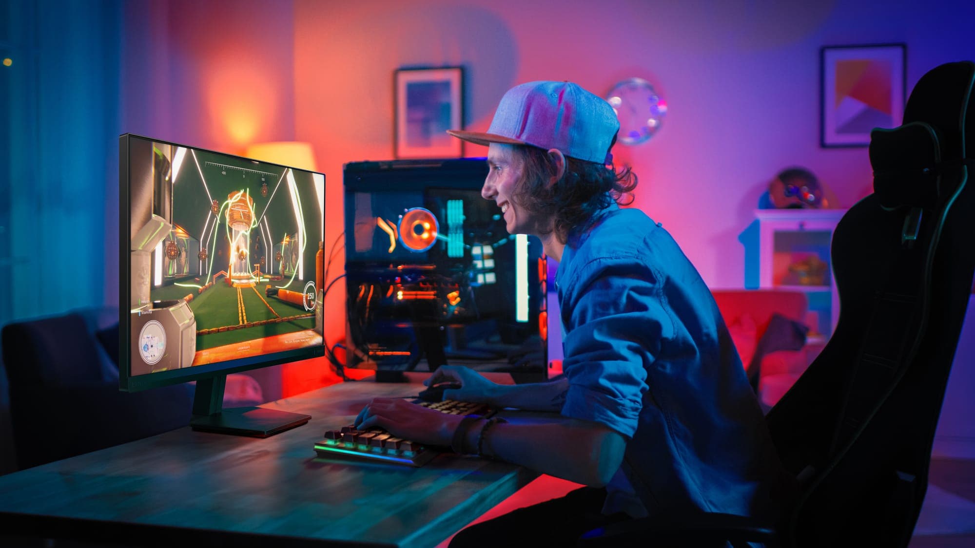 Fotografija proizvoda: Monitor PHILIPS 27M2N3200NF/00 27"/IPS/1920x1080/144Hz/0,5ms MBR/HDMI,DP/adaptive sync/VESA/crna
