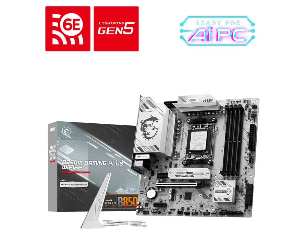 Fotografija proizvoda: B850M GAMING PLUS WIFI6E matična ploča