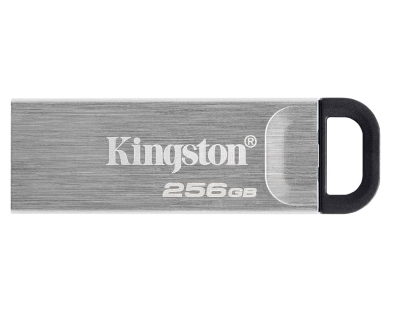 Fotografija proizvoda: 256GB DataTraveler Kyson USB 3.2 flash DTKN/256GB sivo