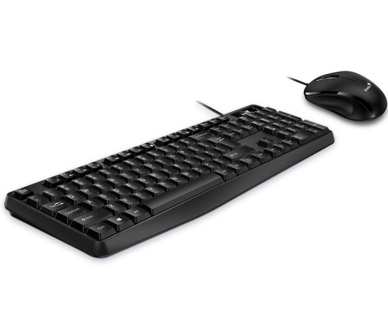 Fotografija proizvoda: KM-170 USB YU crna tastatura + USB crni miš