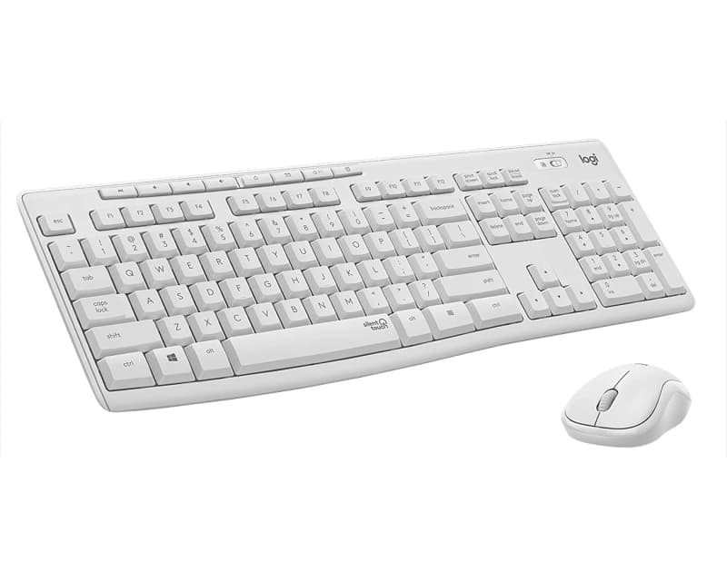 Fotografija proizvoda: MK295 Silent Wireless Combo US tastatura + miš bela