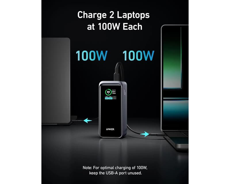 Fotografija proizvoda: Prime 20000mAh, 200W, Power Bank za laptop crni