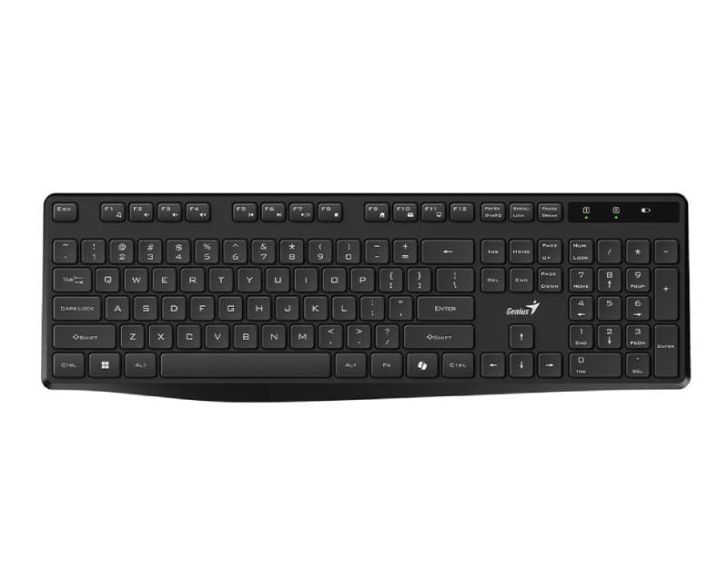 Fotografija proizvoda: KB-7200 Wireless USB US bežična crna tastatura