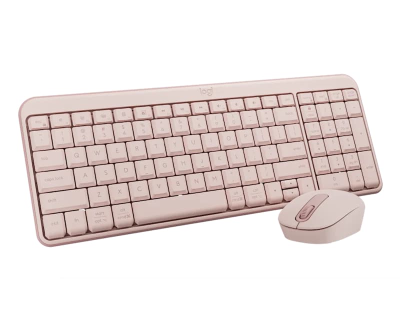Fotografija proizvoda: MK251 bežična Bluetooth tastatura + miš roze