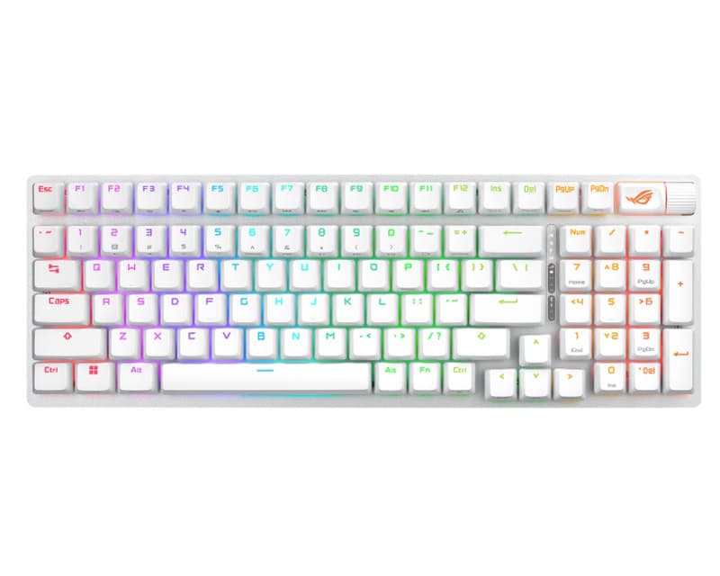 Fotografija proizvoda: X901 ROG Strix Scope II 96 Wireless Gaming tastatura bela