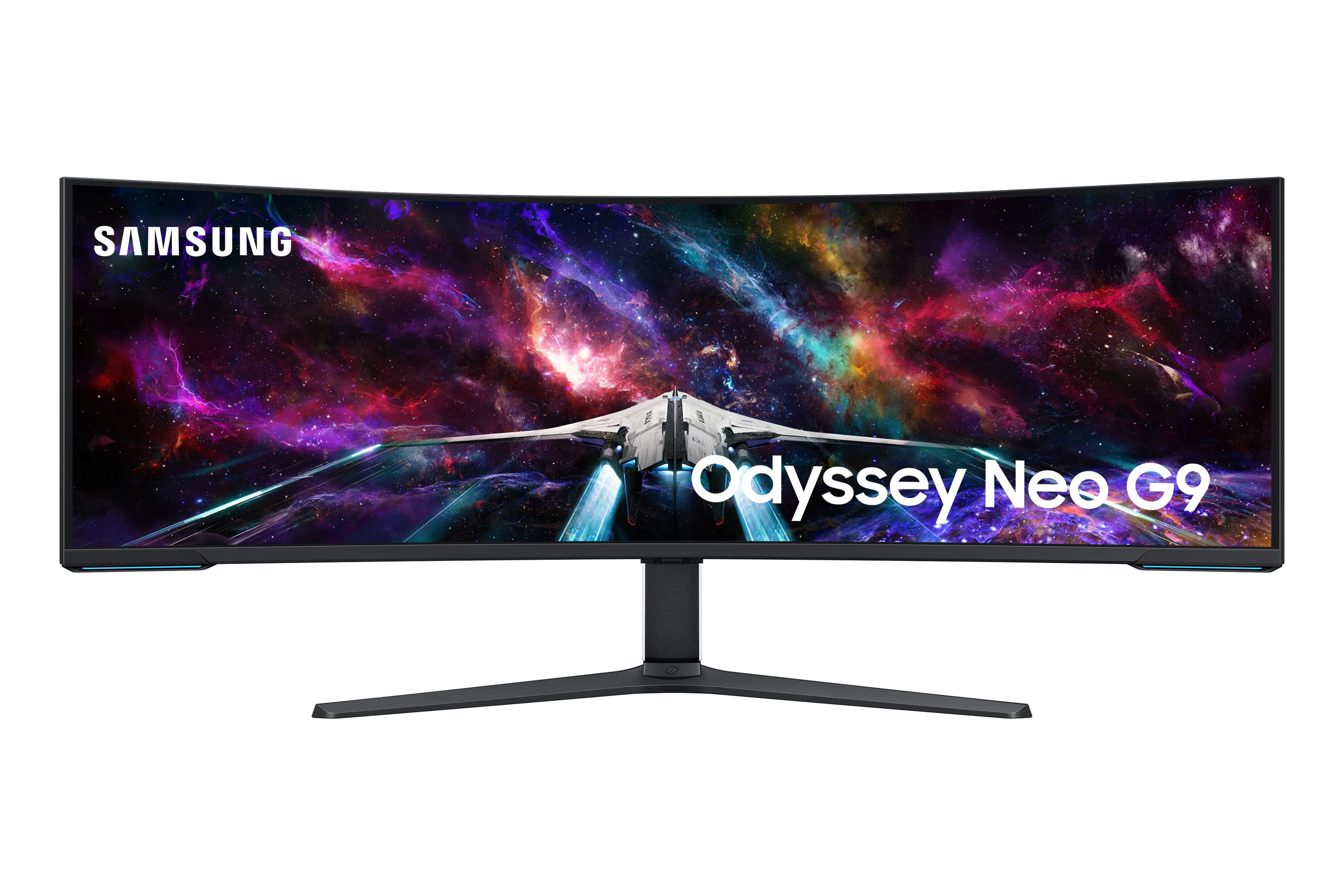 Fotografija proizvoda: Monitor SAMSUNG LS57CG952NUXEN 57"/VA,zakrivljen,32:9/7680x2160/240Hz/1ms GtG/HDMIx3,DP,USB/Freesync