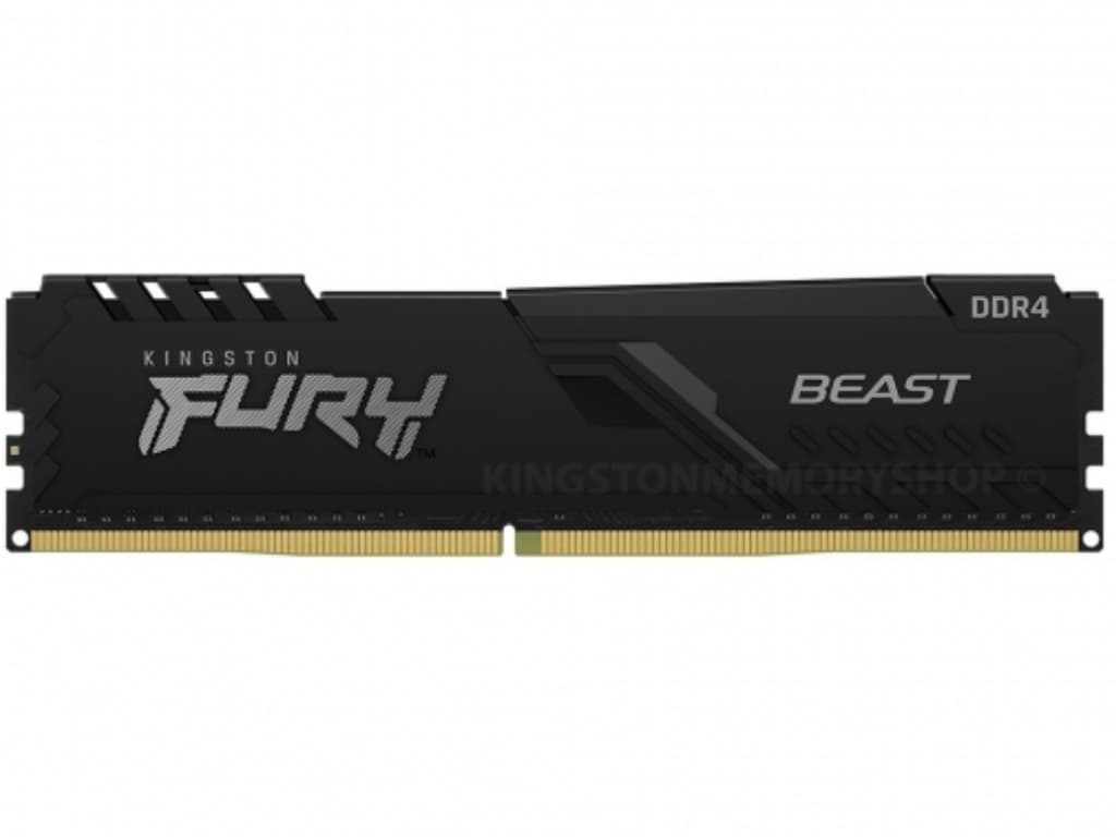 Fotografija proizvoda: Memorija KINGSTON 16GB/DIMM/DDR4/3200MHz/CL16/FURY Beast