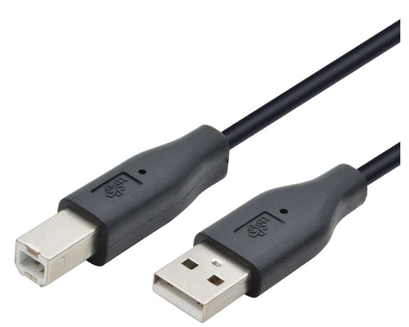 Fotografija proizvoda: Kabl USB-A - USB-B M/M 1.8m crni