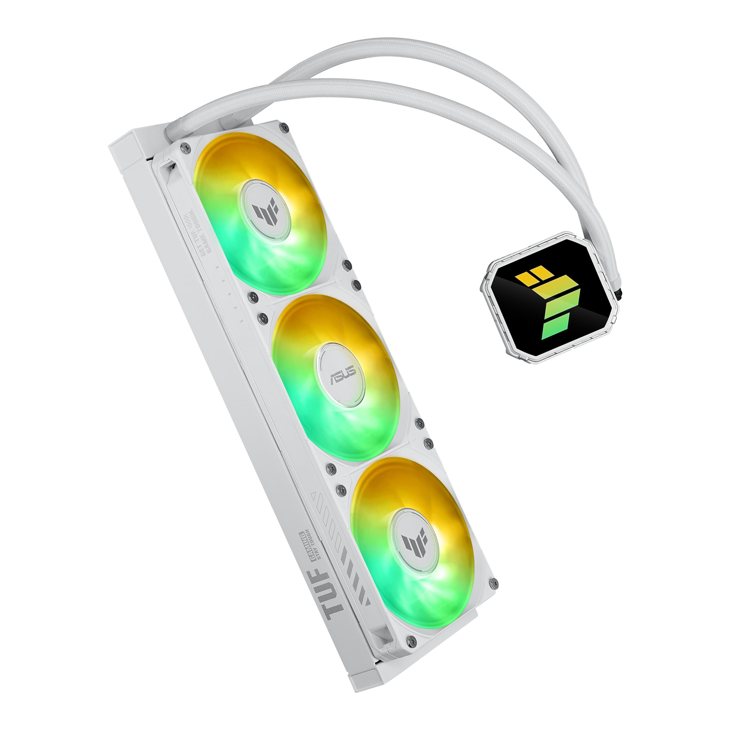 Fotografija proizvoda: TUF GAMING LC III 360 ARGB White vodno hlađenje belo