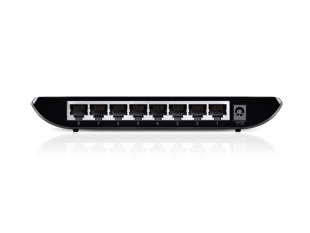 Fotografija proizvoda: Switch TP-LINK TL-SG1008D Gigabit/8x RJ45/10/100/1000Mbps/plasticno kuciste