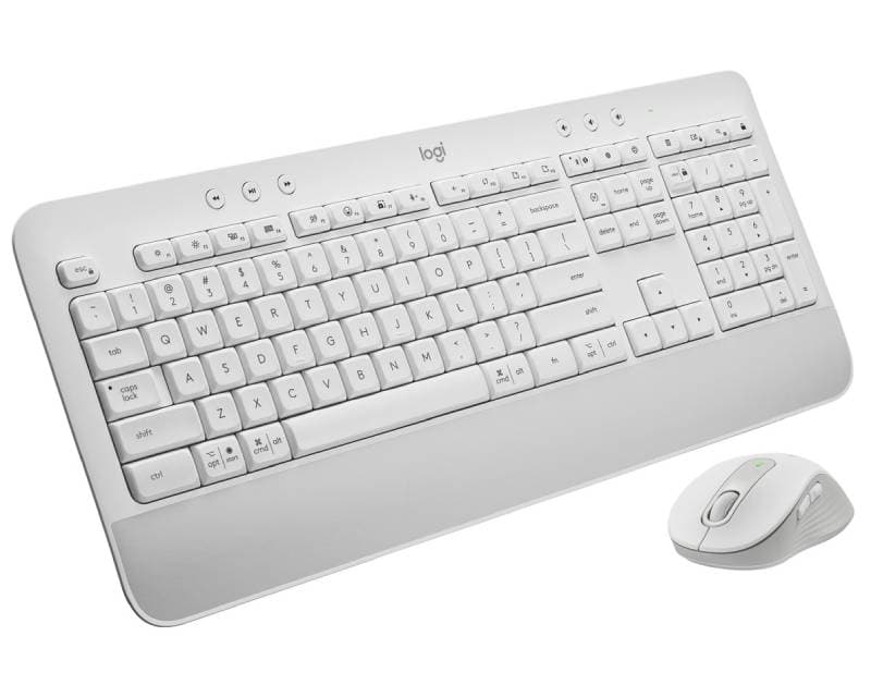 Fotografija proizvoda: MK650 Signature Combo White US tastatura + miš