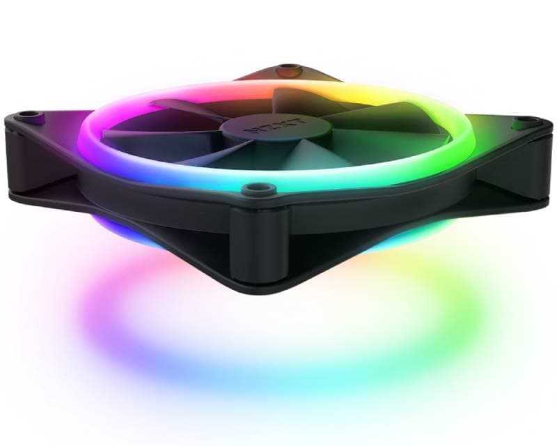 Fotografija proizvoda: F120 RGB Duo Triple Pack 120mm ventilator crni (RF-D12TF-B1)