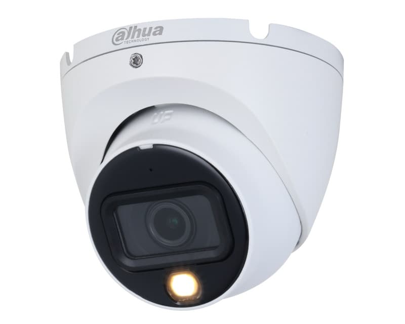 Fotografija proizvoda: HAC-HDW1500TLMP-IL-A 5MP pametna HDCVI kamera sa dualnim svetlom, fiksnim žižom, oblik sferе