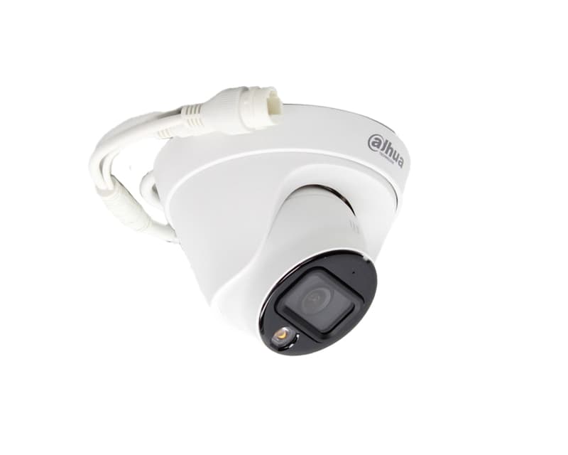 Fotografija proizvoda: IPC-HDW1239T1P-A-LED-0280B-S5-QH2 2MP Lite Punobojna Fiksna-fokusna Eyeball Mrežna kamera
