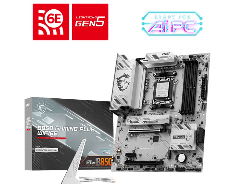 Fotografija proizvoda: B850 GAMING PLUS WIFI6E matična ploča