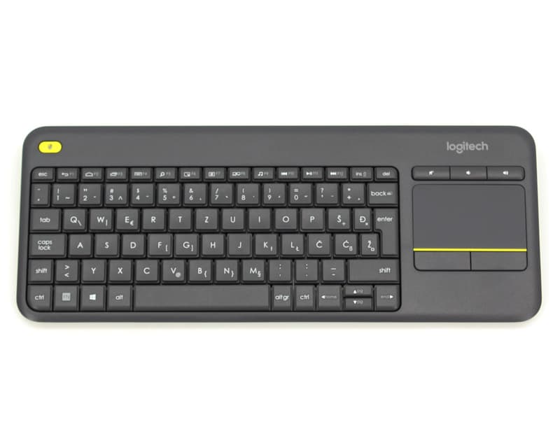 Fotografija proizvoda: K400 Plus bežična tastatura sa dodirom YU crna