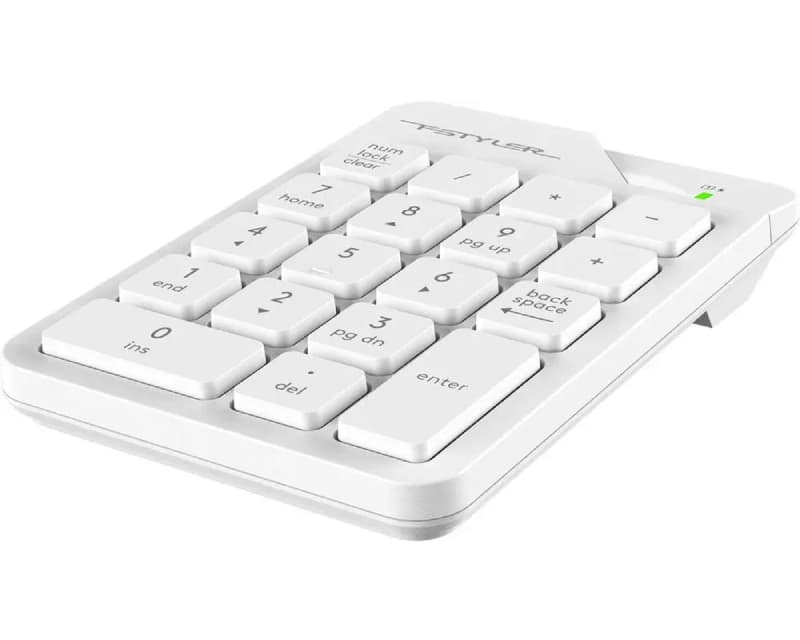 Fotografija proizvoda: FGK21C FSTYLER 2.4G Wireless Numeric Keypad USB Type-C bela tastatura