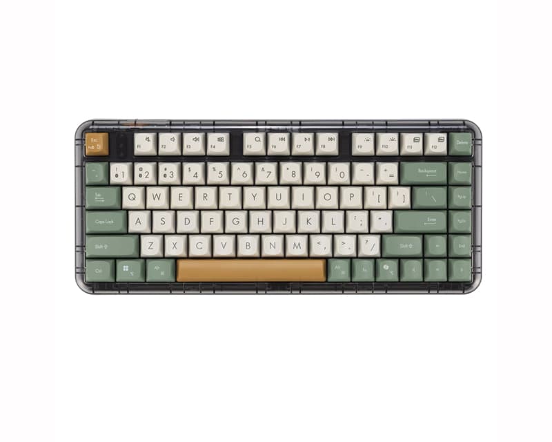Fotografija proizvoda: KD201 Jelly75 Keyboard Milk White Wireless tastatura