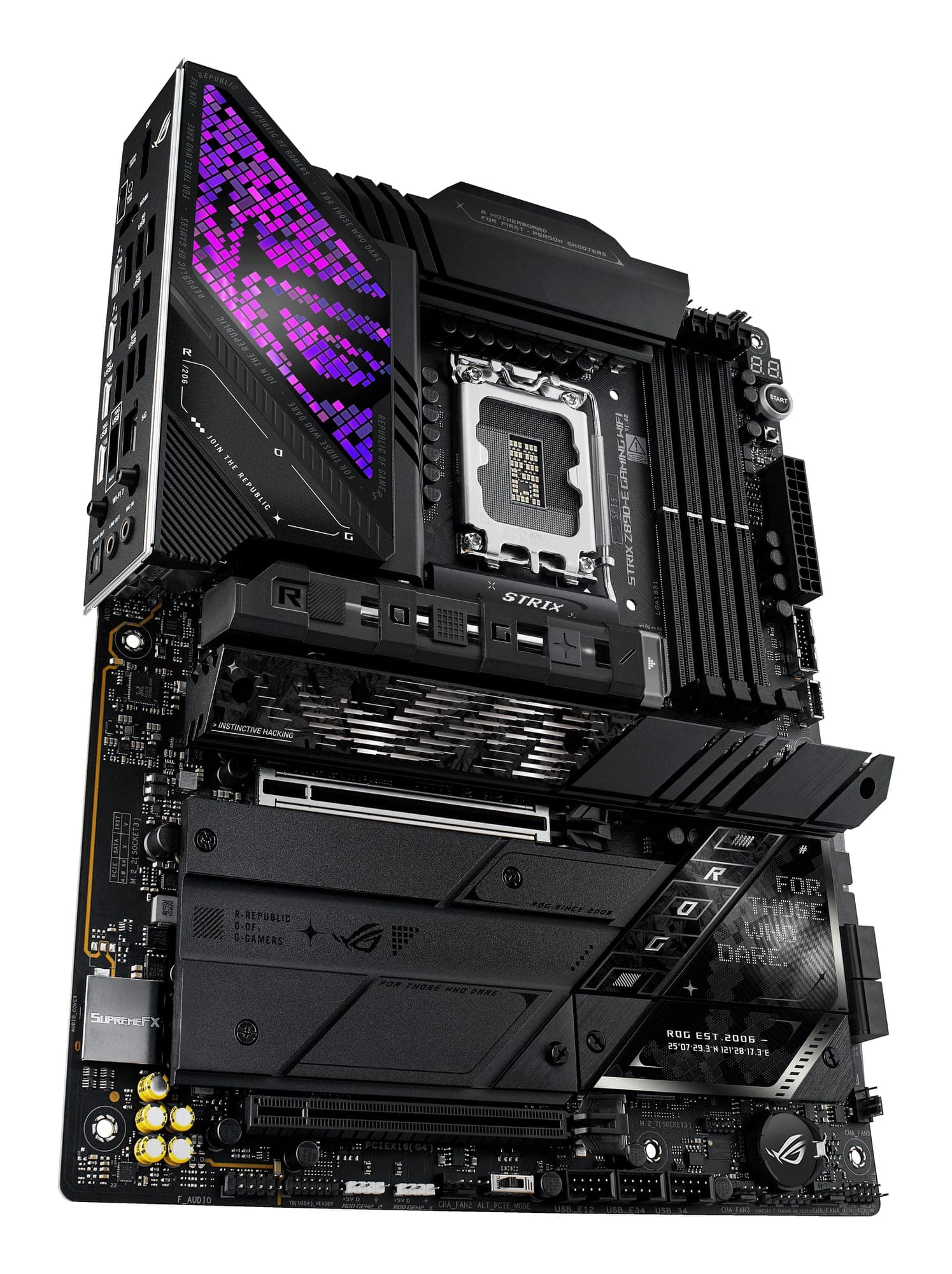 Fotografija proizvoda: ROG STRIX Z890-E GAMING WIFI matična ploča