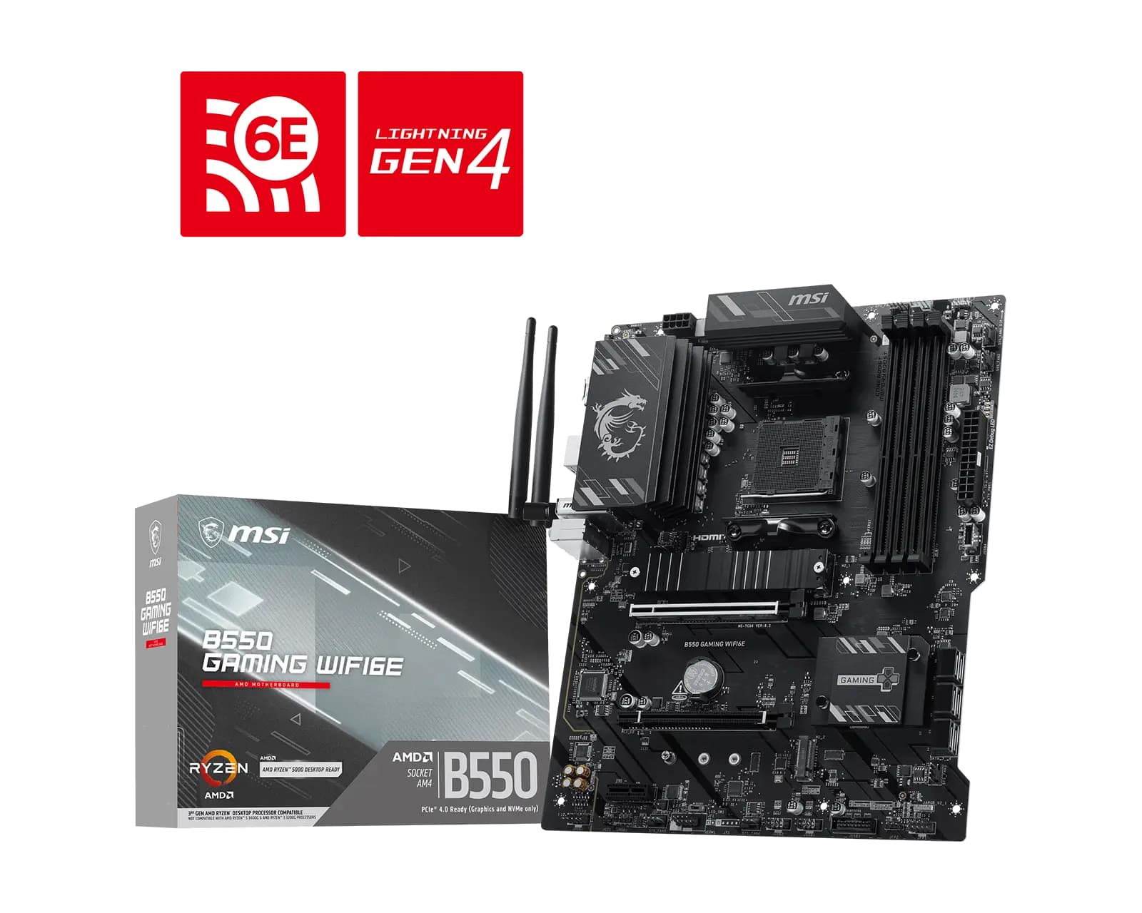 Fotografija proizvoda: B550 GAMING WIFI6E matična ploča